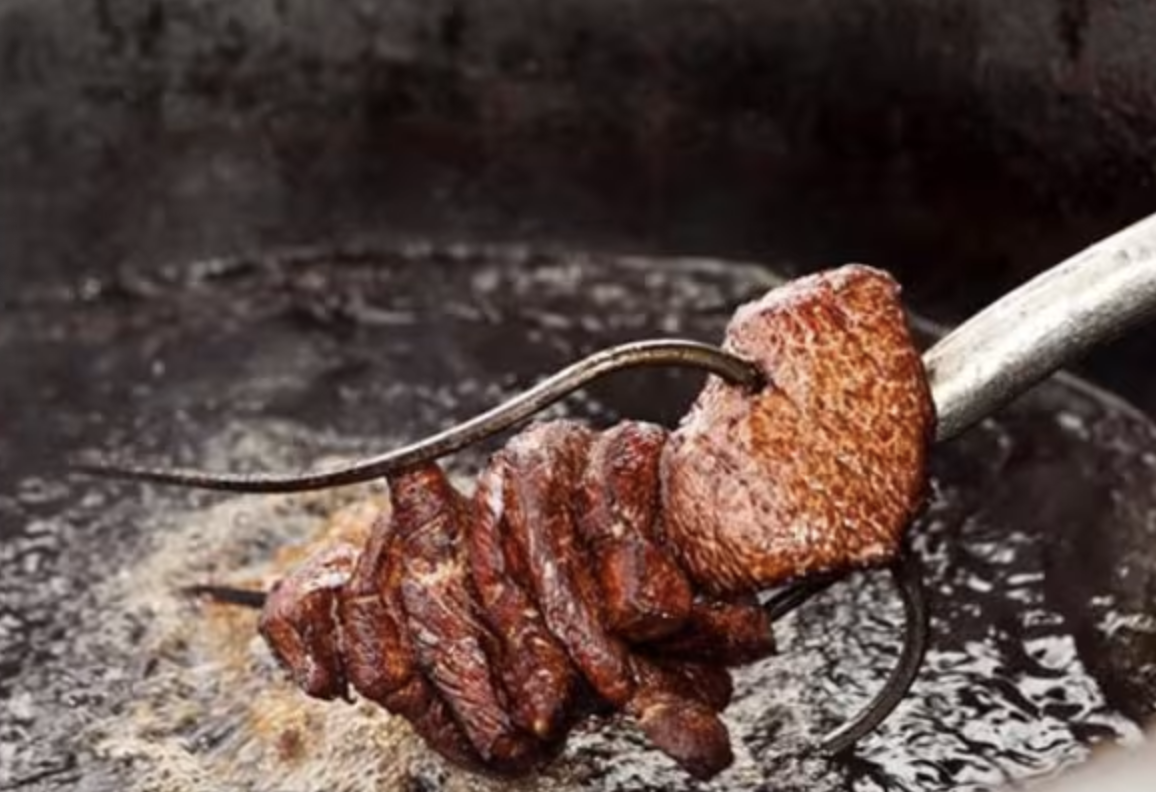 Pitchfork Fondue, Western Outdoor Cookout